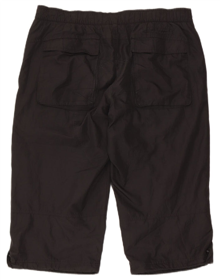 Pantaloni scurți sport pentru bărbați Adidas Graphic Bermuda, poliester mediu negru