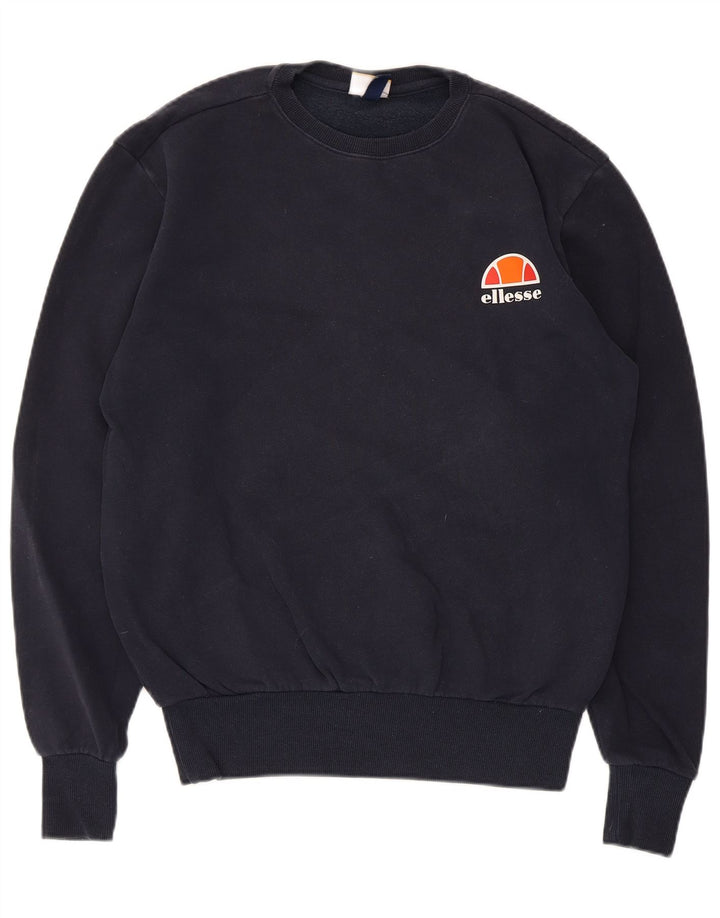 Hanorac pentru bărbați Ellesse Pulover mic, albastru bleumarin, bumbac