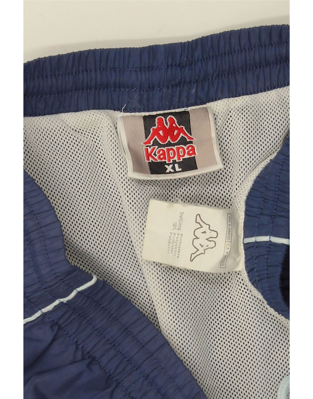 Pantaloni scurți sport KAPPA pentru bărbați XL, poliester albastru