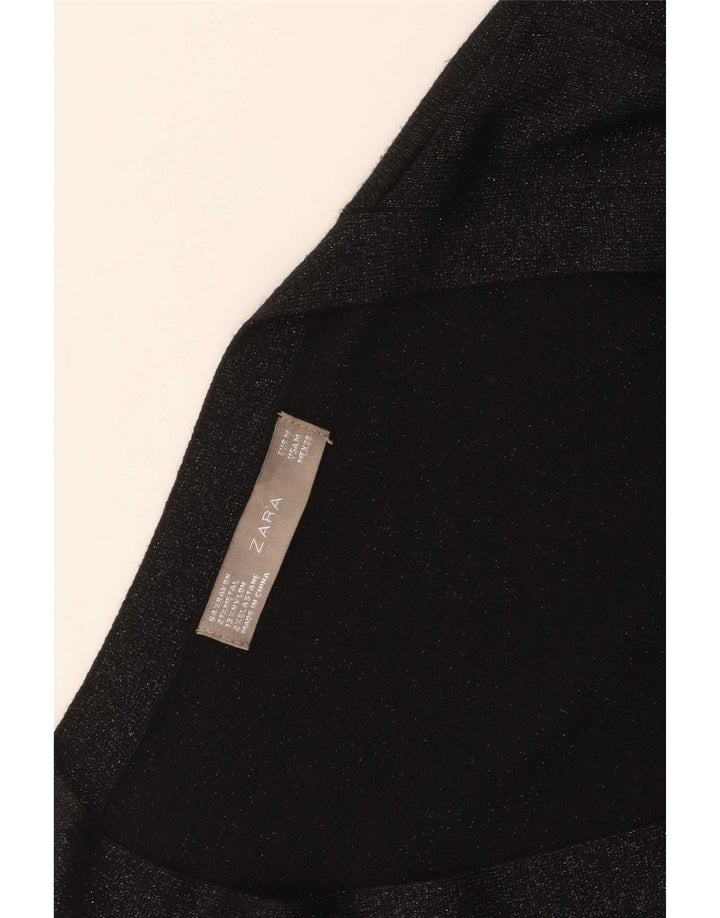 Pulover cardigan pentru femei Zara UK 12, raion gri mediu