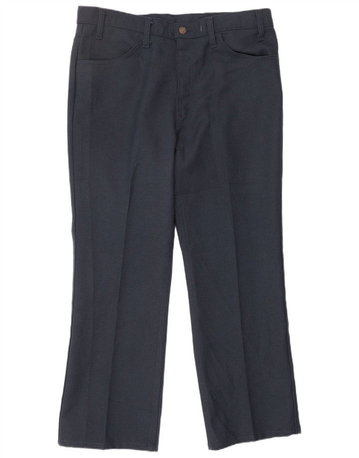 Pantaloni casual drepti pentru bărbați LEVI'S L36 L30 Poliester bleumarin