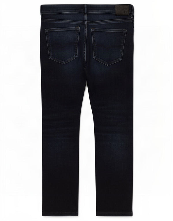 Blugi conici pentru bărbați Diesel Buster Regular Slim L30 L27 Bumbac bleumarin