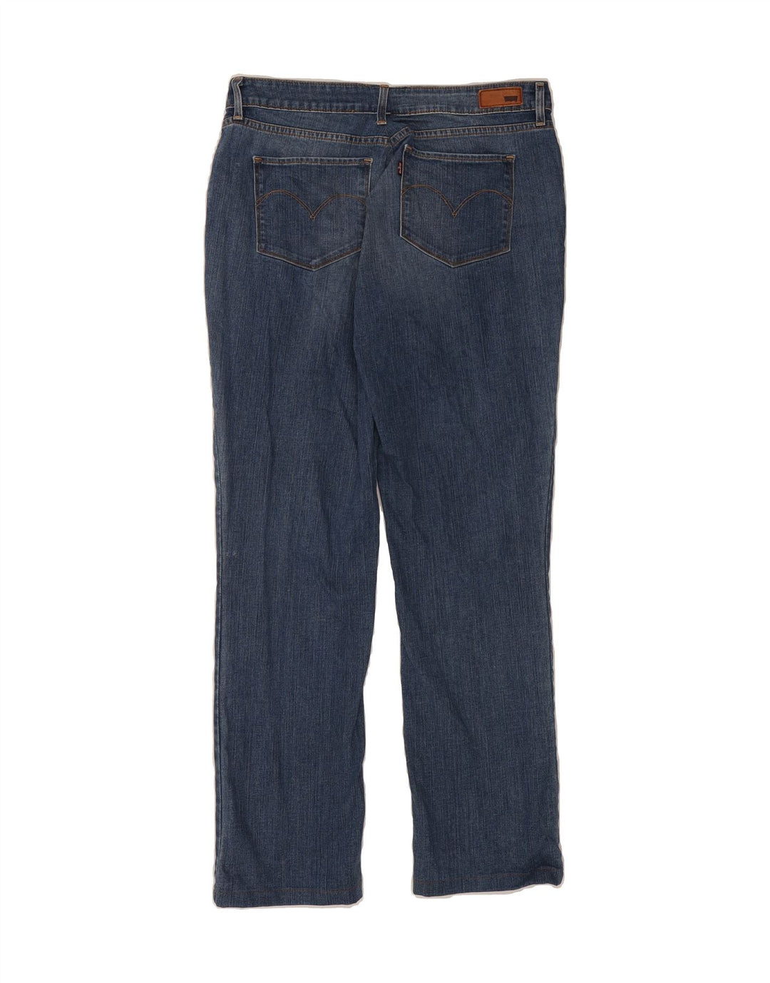 LEVI'S Womens Straight Jeans W32 L29 Blue Cotton Vintage Levi's and Second-Hand Levi's from Messina Hembry 