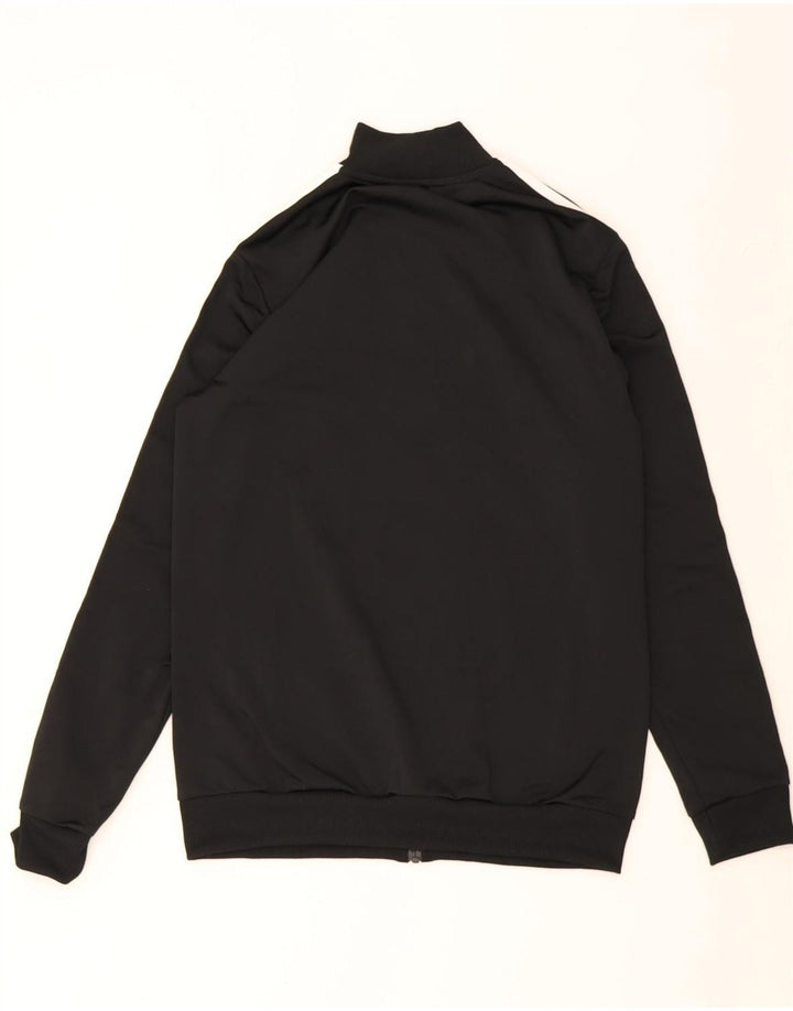 Jachetă Adidas Fete Trening Top 15-16 Ani Negru Poliester Colorblock