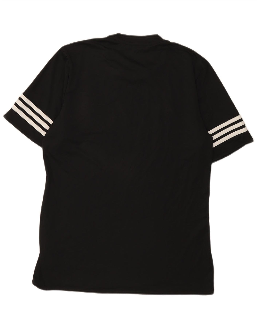 Tricou Adidas Climalite pentru bărbați Top mare din poliester negru
