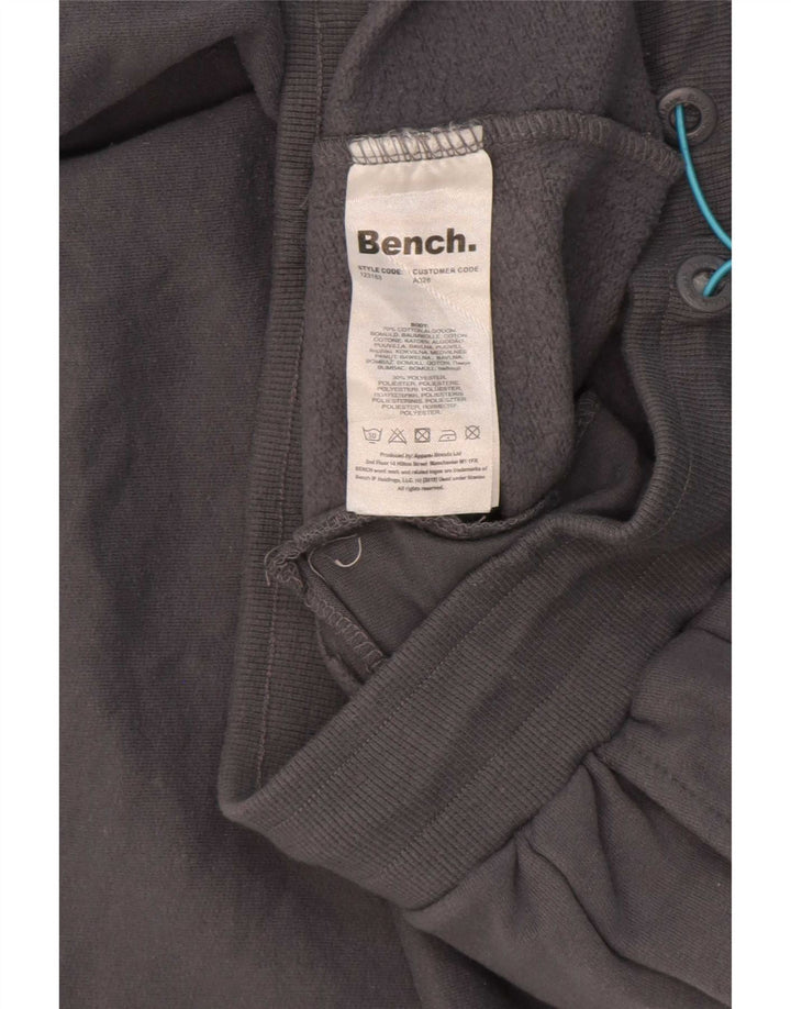 Pantaloni scurți sport grafic pentru bărbați Bench, mari, gri, bumbac