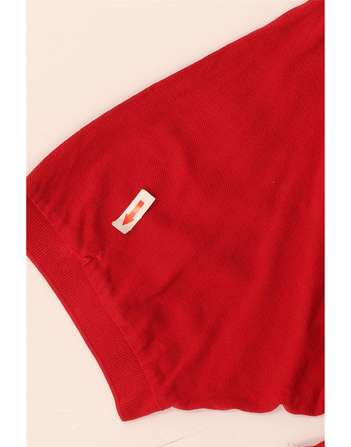 Tricou polo pentru bărbați Sergio Tacchini, roșu mare