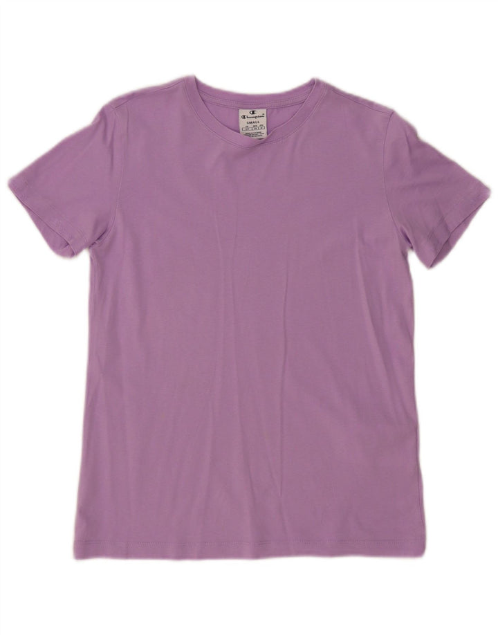Tricou pentru femei CHAMPION Top UK 10 Small Purple Bumbac