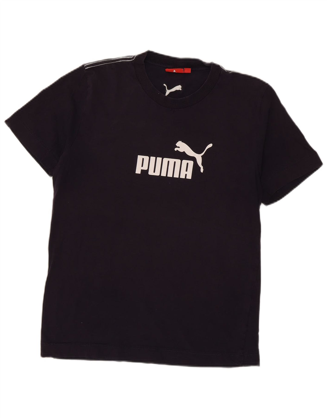Tricou grafic Puma pentru bărbați Top mediu din bumbac bleumarin