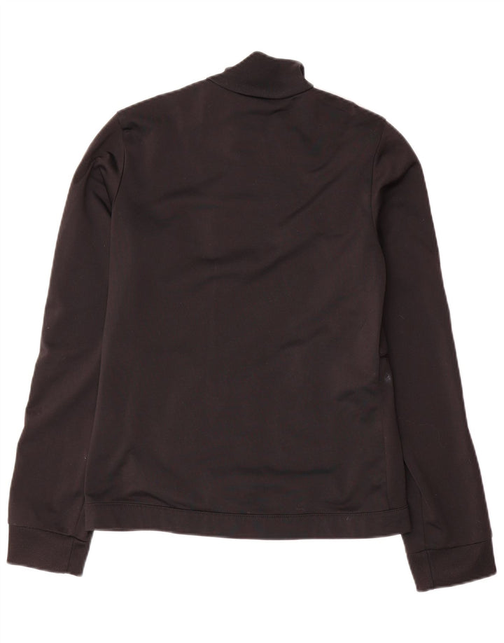 Jachetă de trening pentru femei Adidas UK 10 Poliester negru mic
