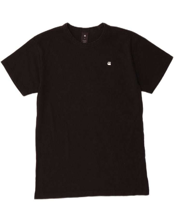 G-STAR Mens T-Shirt Top Small Black Vintage G-Star and Second-Hand G-Star from Messina Hembry 