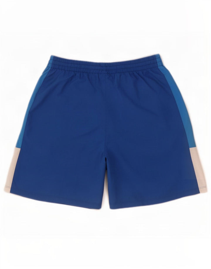 Pantaloni scurți sport Umbro pentru bărbați, albastru mediu, color block