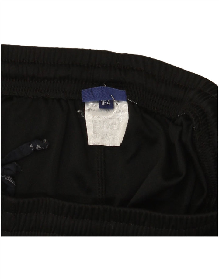 Pantaloni scurti sport Asics pentru baieti 13-14 ani poliester negru