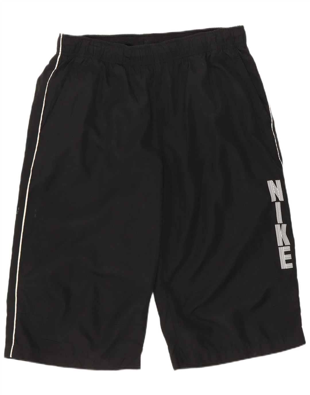 Pantaloni scurți sport grafic Nike pentru bărbați, mari, negru, poliester