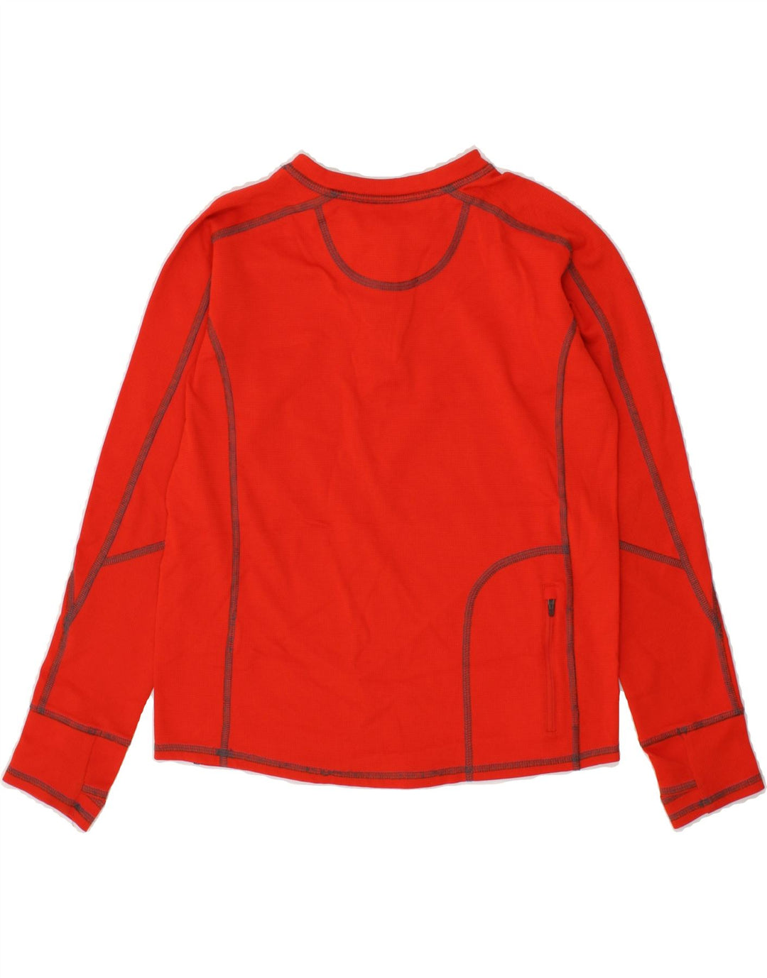 L.L.BEAN Girls Top Long Sleeve 10-11 Years Medium Red Vintage L.L.Bean and Second-Hand L.L.Bean from Messina Hembry 