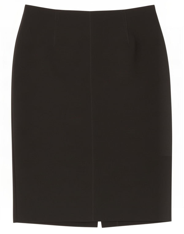 Fusta creion pentru femei Marks & Spencer UK 14 Large W32 Poliester negru