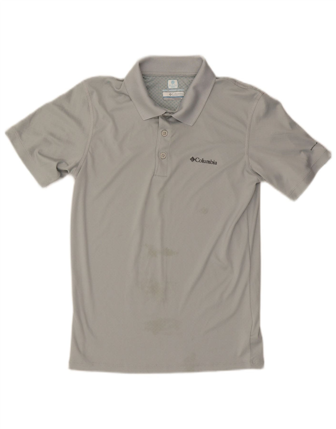 Tricou polo COLUMBIA Omni-Freeze Zero pentru bărbați, mic, gri, poliester