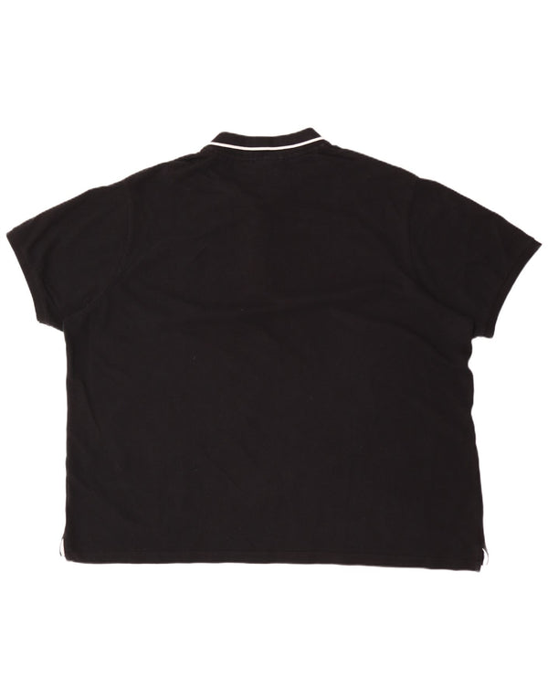 Tricou polo pentru bărbați Ellesse 3XL, bumbac negru