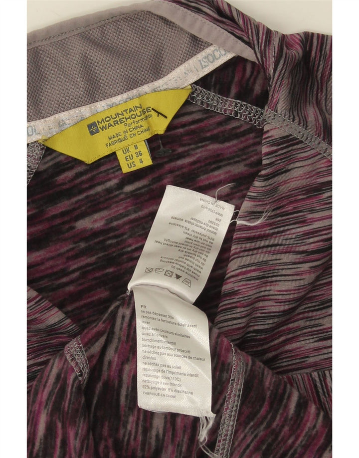 Pulover pentru femei Mountain Warehouse Trening Top UK 8 Small Multicolor
