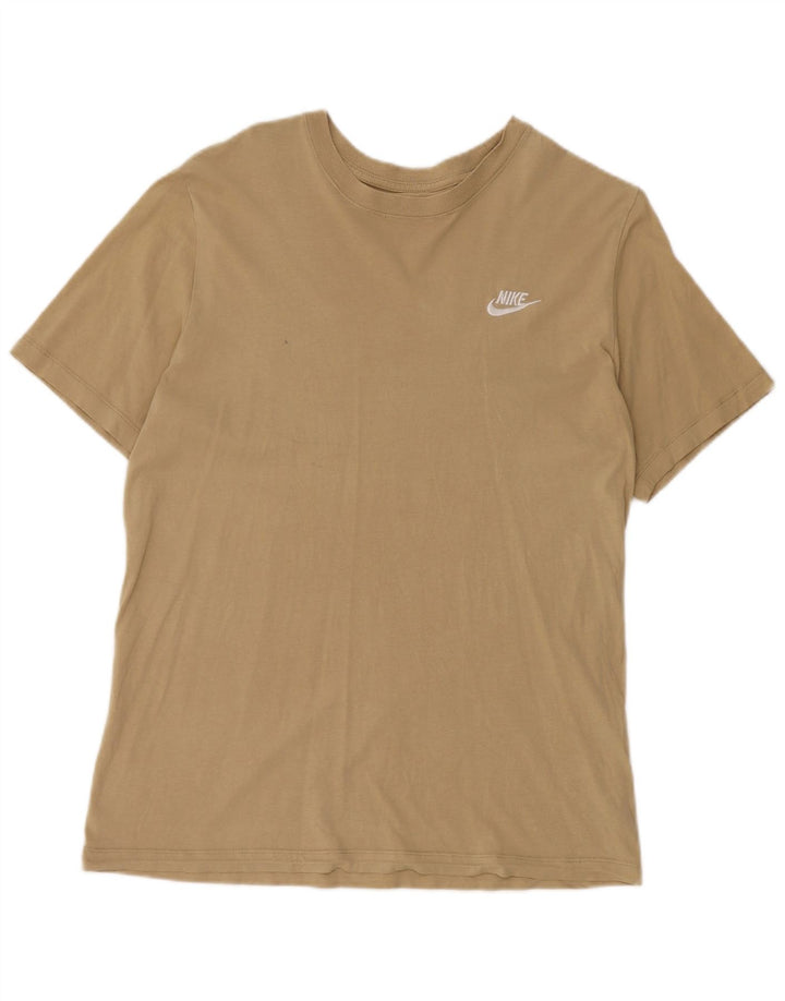 Tricou pentru bărbați Nike Top Mediu Bej Bumbac
