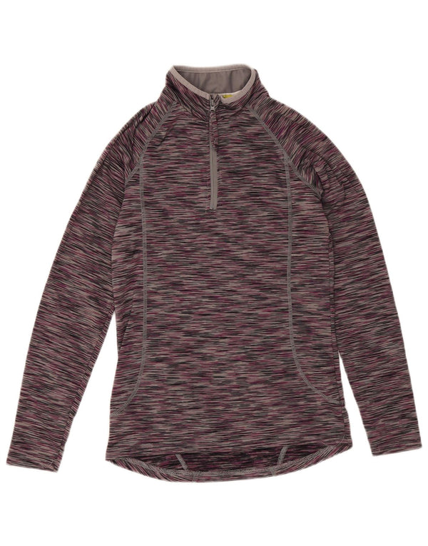 Pulover pentru femei Mountain Warehouse Trening Top UK 8 Small Multicolor