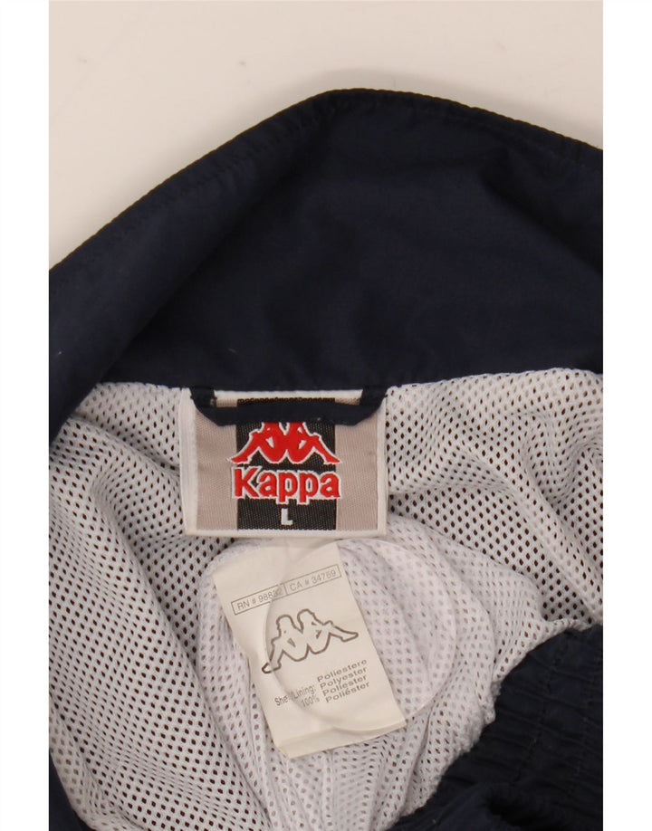 Jachetă de trening pentru bărbați Kappa, mare, albastru, poliester