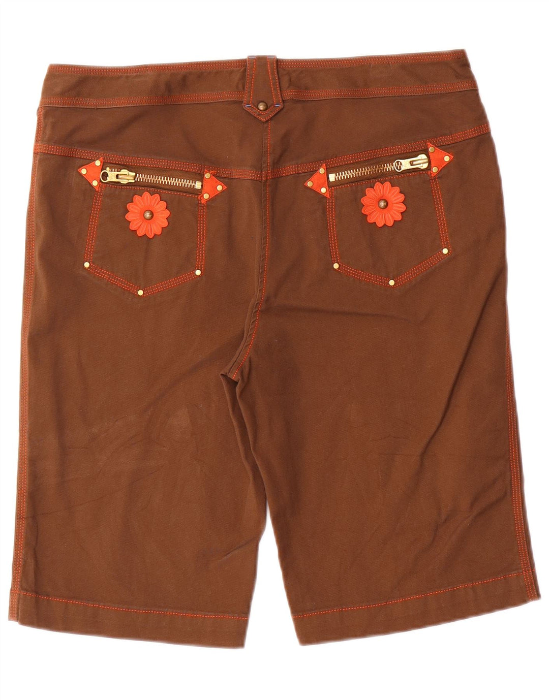 Pantaloni scurți casual pentru femei Fay IT 46 Large W32 Brown Bumbac