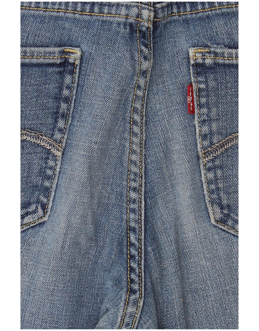 Blugi slim pentru femei Levi's cu talie medie US 8 Medium W28 L28 Bumbac albastru