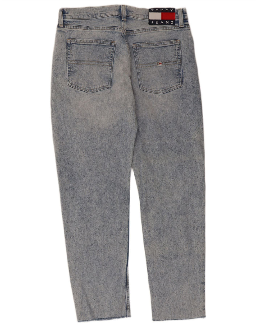 TOMMY HILFIGER Blugi drepti pentru femei W28 L26 Bumbac albastru