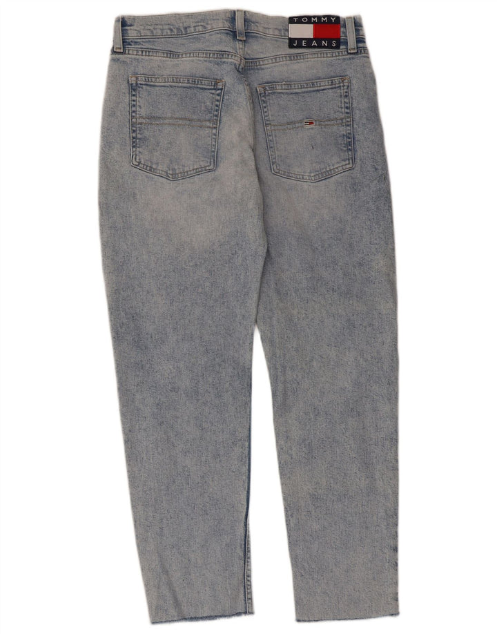 TOMMY HILFIGER Blugi drepti pentru femei W28 L26 Bumbac albastru