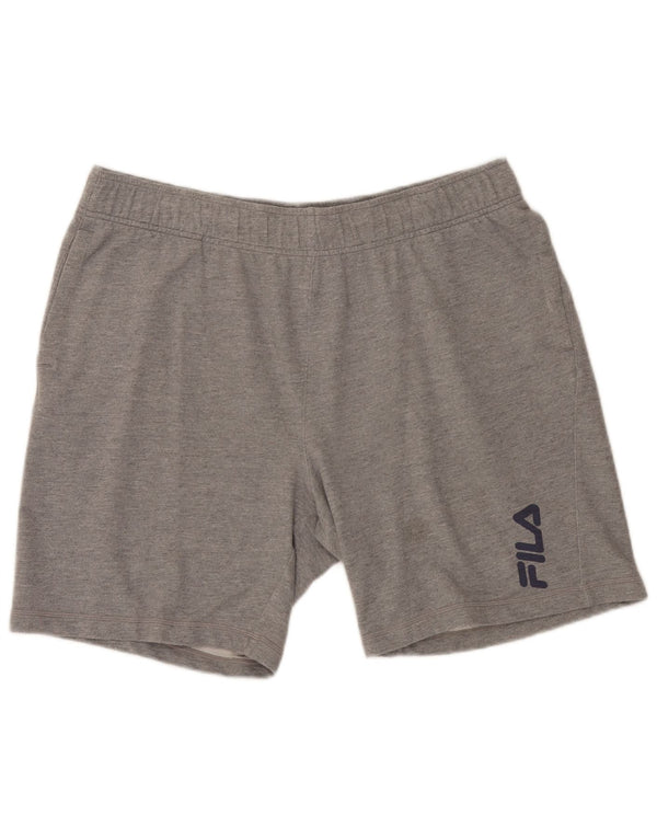 Pantaloni scurți sport Fila pentru bărbați XL, gri pătat