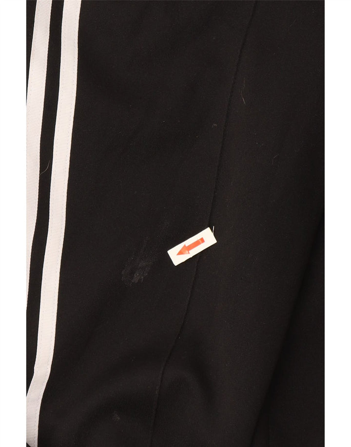 Pantaloni de trening Adidas pentru femei UK 12 Poliester mediu negru