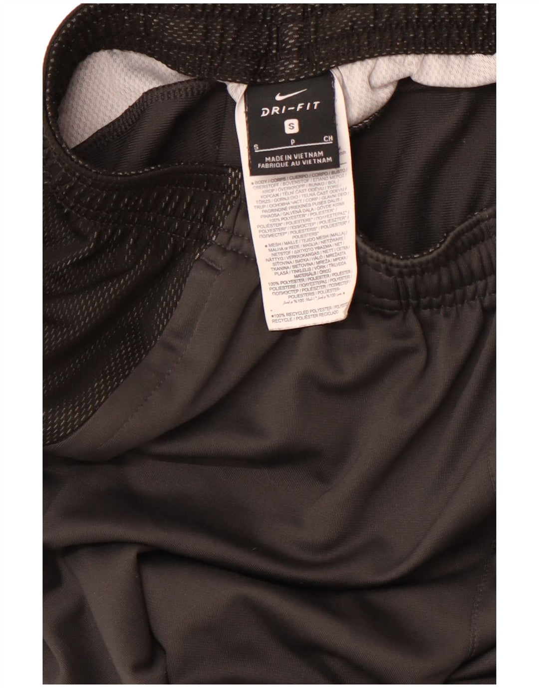 Pantaloni de trening NIKE Dri Fit pentru bărbați, poliester negru mic