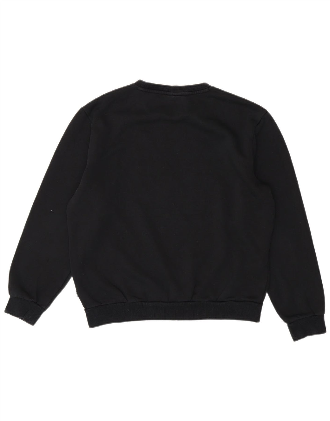 PUMA Mens Graphic Sweatshirt Jumper Medium Black Cotton