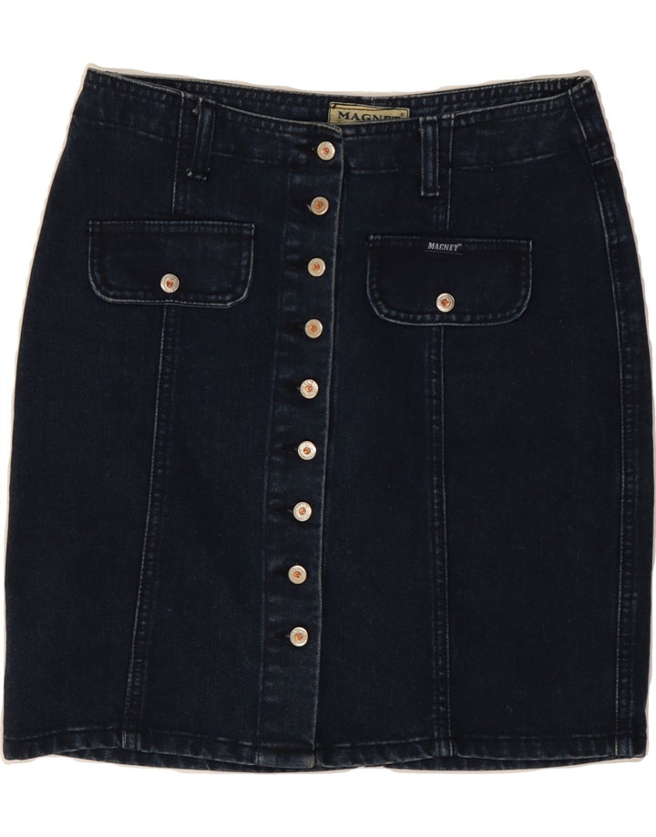 Fusta de blugi pentru femei VINTAGE IT 40 Small W27 Bleumarin