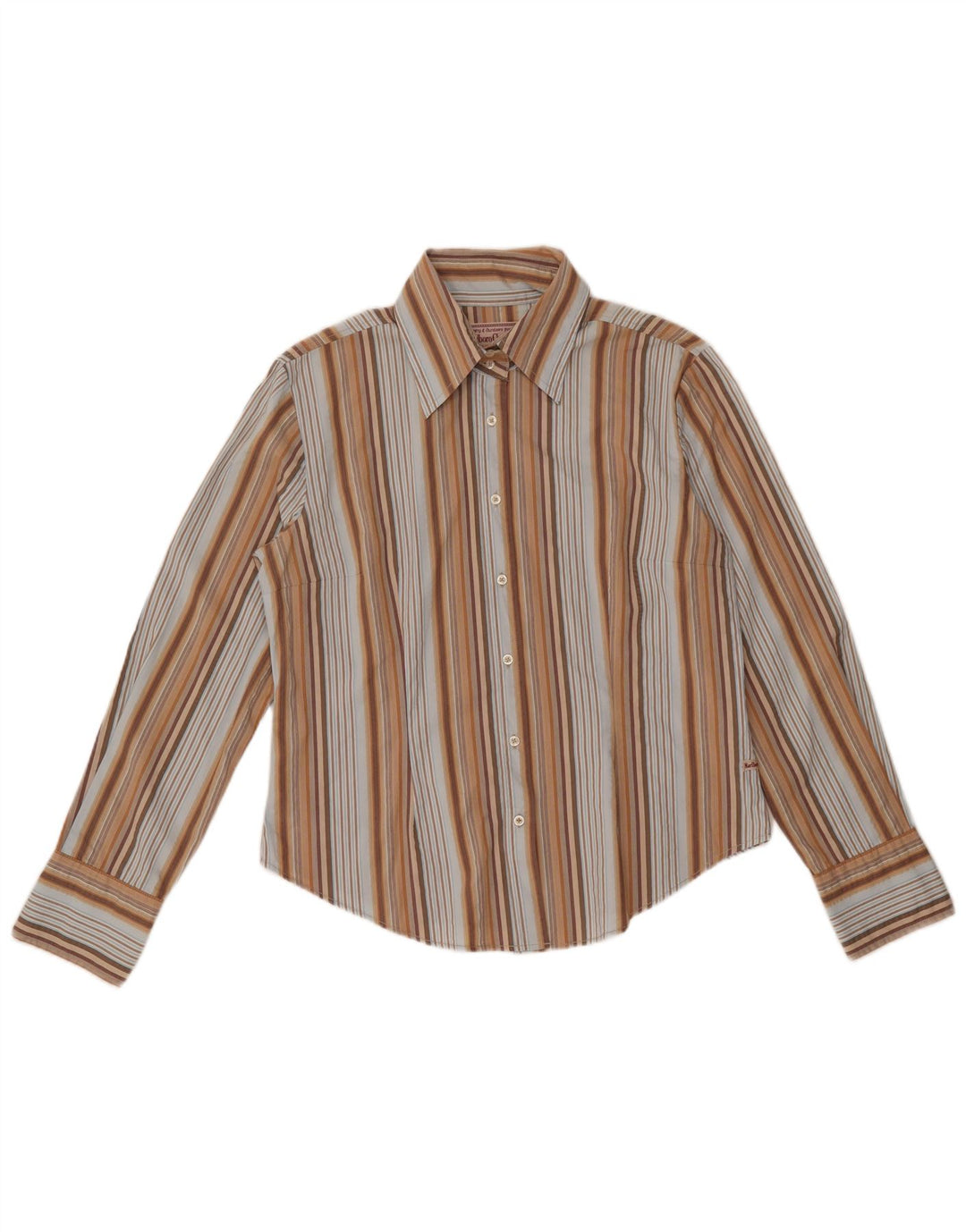 Cămașă Slim Fit pentru femei MARLBORO CLASSICS UK 18 XL, cu dungi multicolore