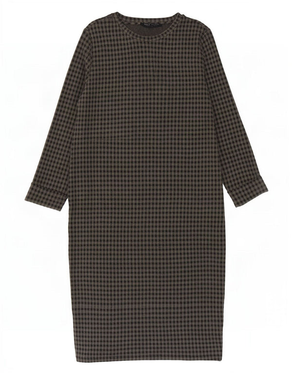 Rochie schimbătoare pentru femei Marks & Spencer cu mâneci 3/4 UK 8 Mic Negru Vichy