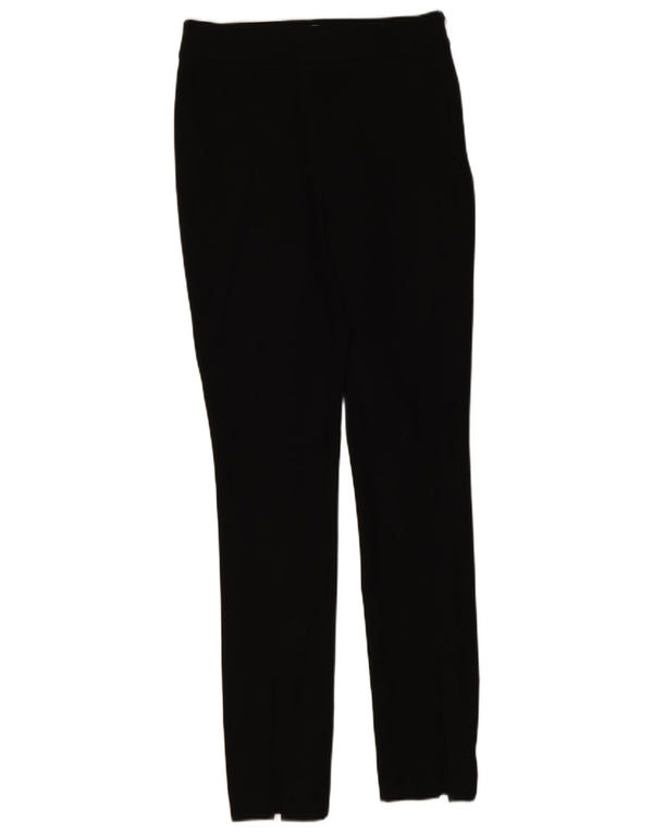 Pantaloni casual slim pentru femei Reiss UK 10 Small W28 L30 Poliester negru