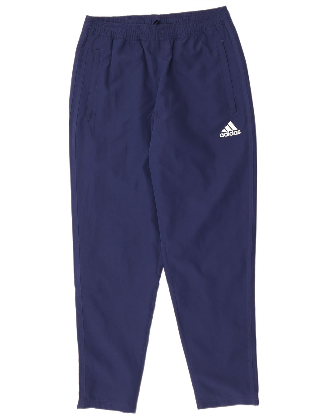 Pantaloni de trening Adidas Climalite pentru bărbați, poliester mediu bleumarin
