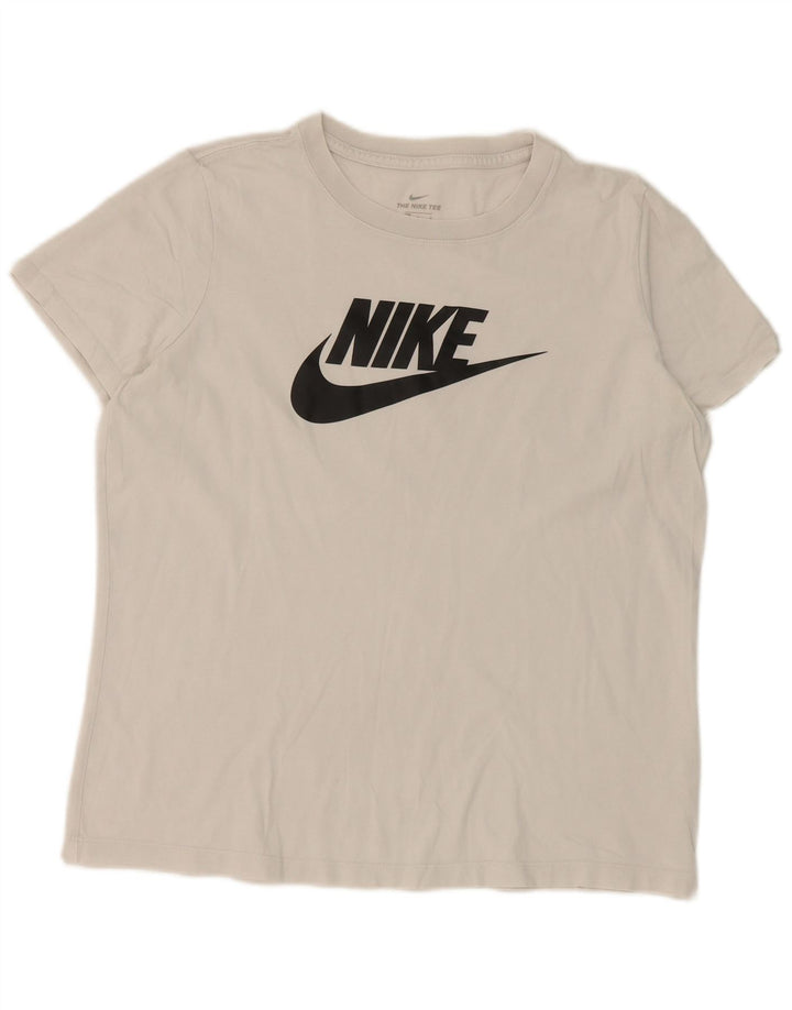 Tricou grafic Nike pentru bărbați Top mare din bumbac alb