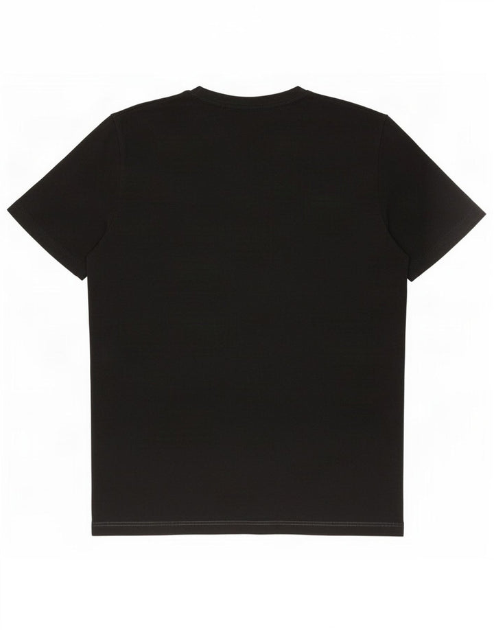 Tricou Cos Bărbați Regular Top Mediu Negru