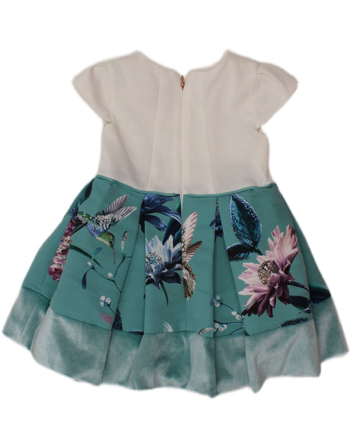 TED BAKER Rochie A-Line Fetițe 9-12 Luni Poliester Floral Alb