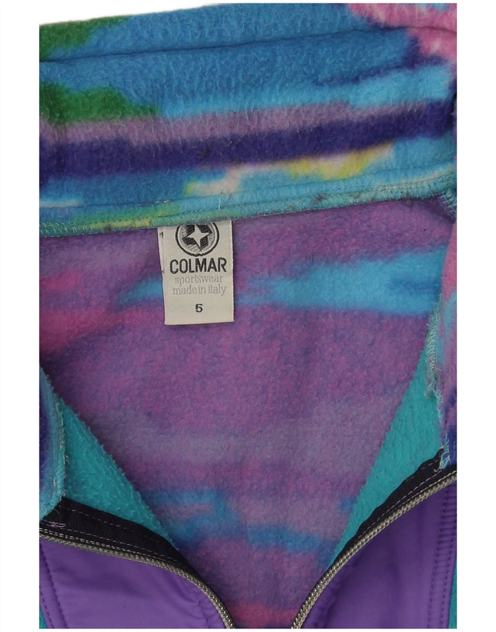 Pulover Colmar pentru bărbați, cu fermoar și gât, din lână, XL, multicolor, din poliester