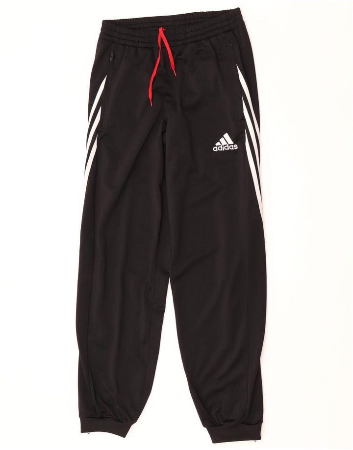 Pantaloni de trening pentru bărbați Adidas Pantaloni de jogging Mici Poliester negru