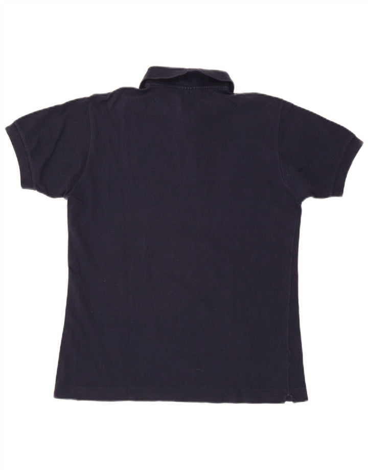 Tricou polo pentru bărbați LACOSTE Mărimea 4 Bumbac albastru bleumarin mediu