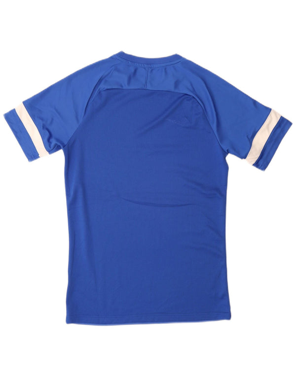 Tricou pentru bărbați Nike Dri Fit Top mic albastru Colorblock