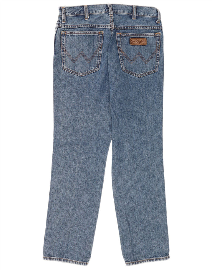 Blugi drepte pentru bărbați Wrangler Texas W32 L30 bumbac albastru