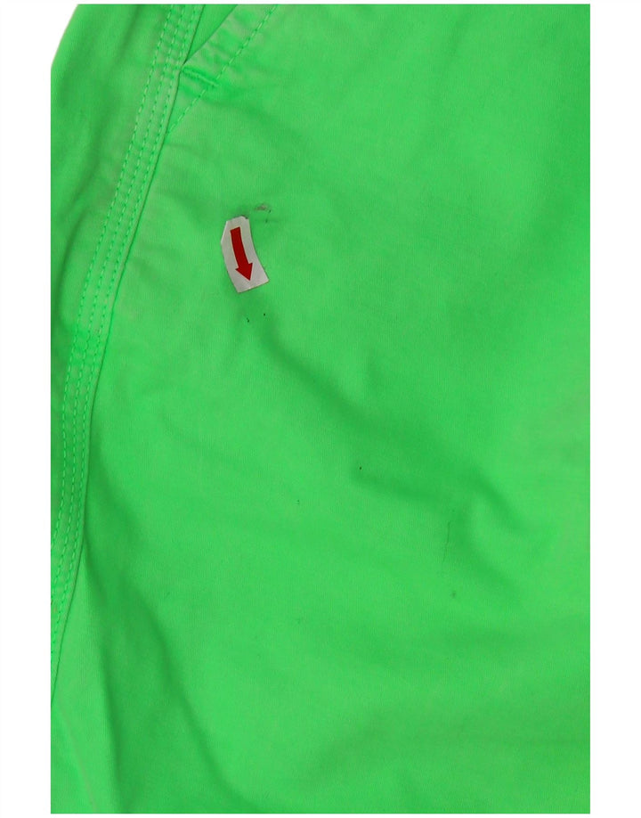 Pantaloni scurți chino Superdry pentru bărbați, mari W36, bumbac verde