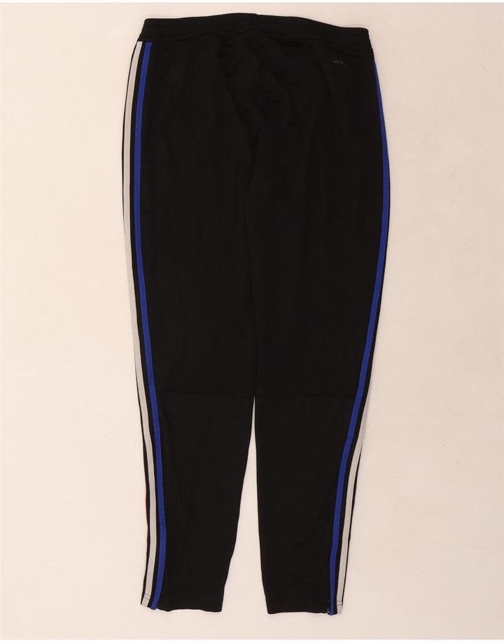 Pantaloni de trening Adidas pentru femei Marea Britanie 16/18 Poliester negru mare