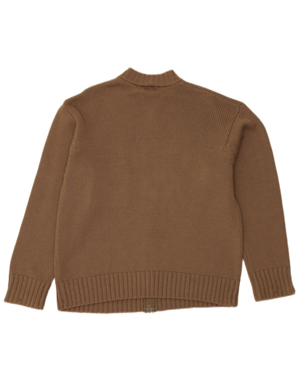 Pulover cardigan pentru femei Paul Smith UK 20 2XL Lână bej
